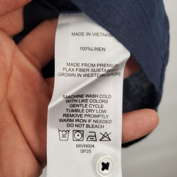 Quince 100% European Linen Tank Top Women Size XS NWT Sleeveless Breathable - Picture 6 of 12